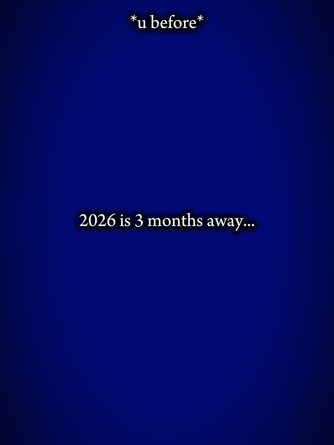2026 está a 3 meses de distancia.