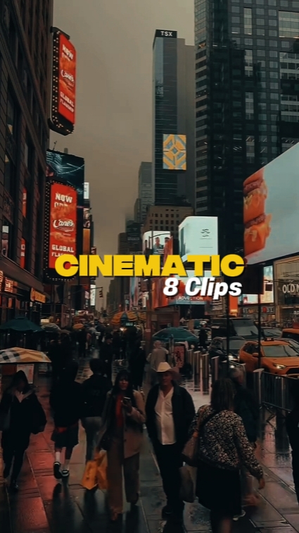 8 Clips Cinematic