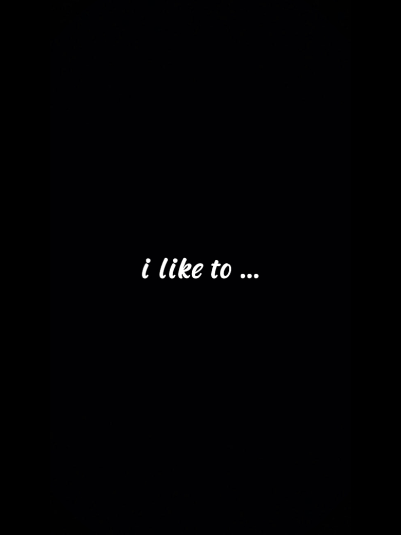 i like to eat !