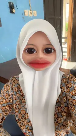 efek wajah lucu 