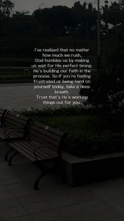 God humbles us