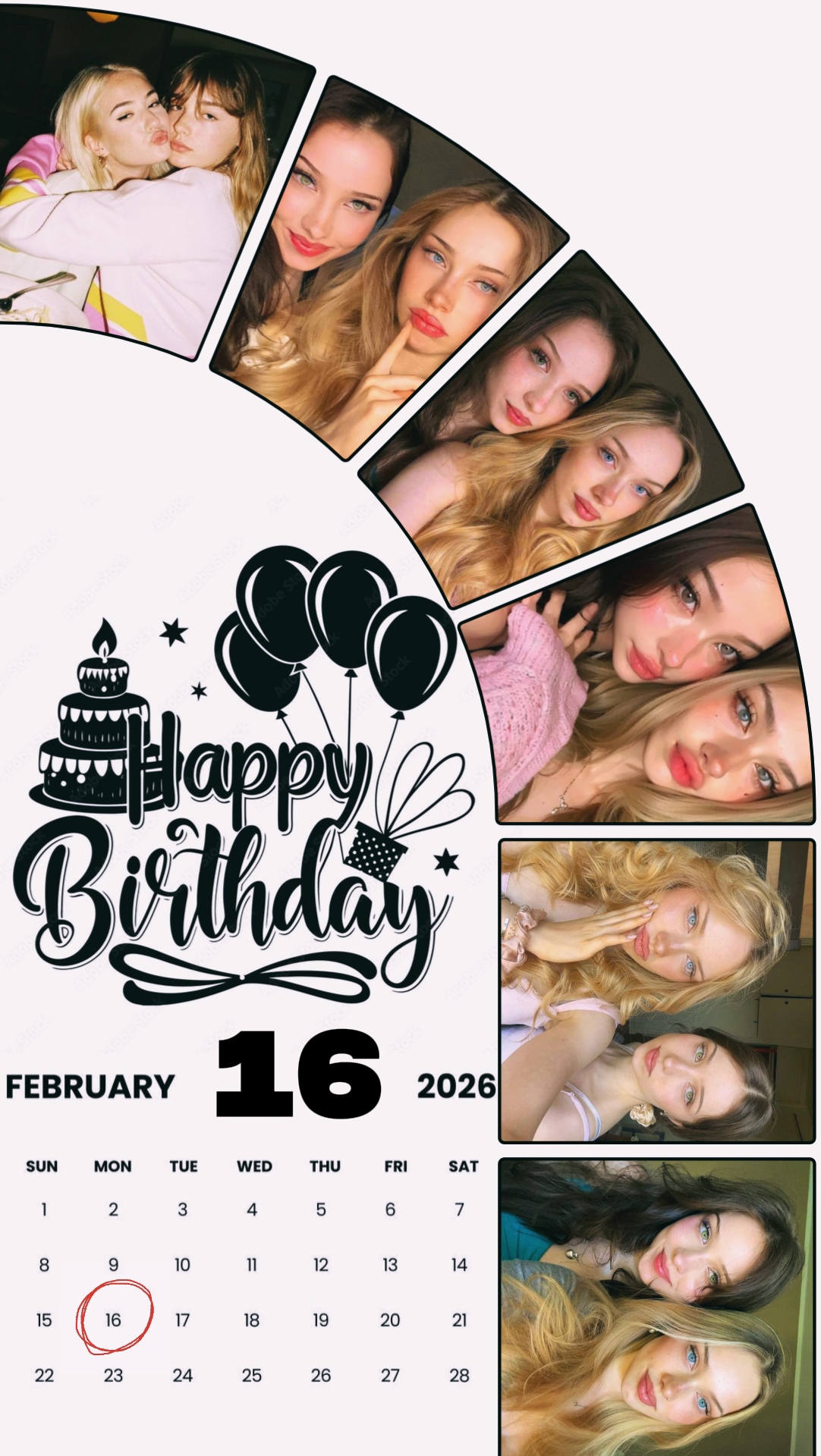 16 DE FEBRERO CUMPLEAÑOS