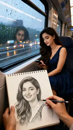 Drawn in silent