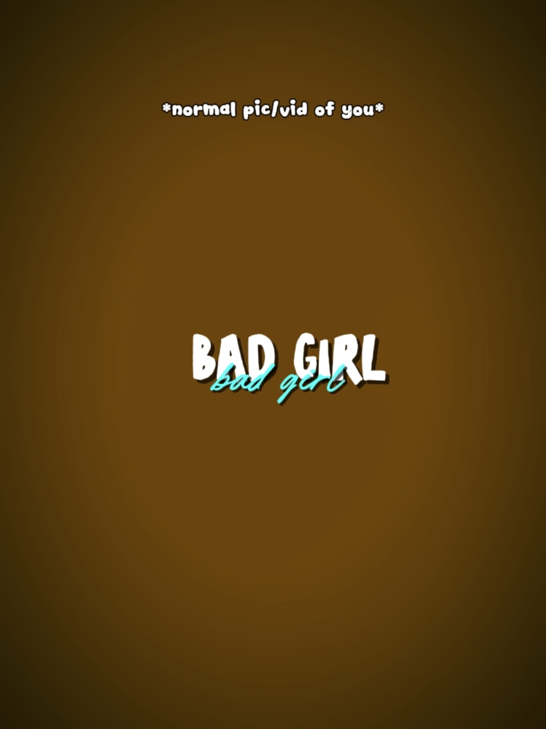 bad girl 