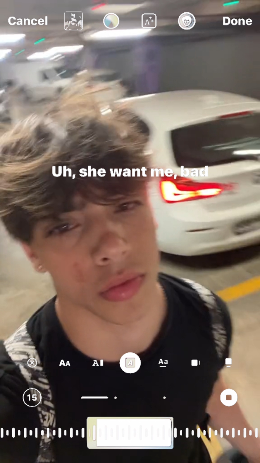 SHE WANT ME BAD