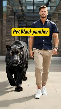 Pet Black panther