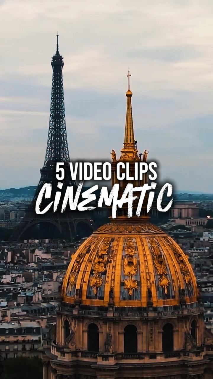 5 clips cinématiques
