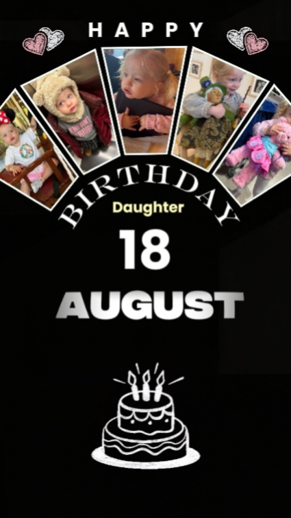 hbd Daughter 18 augu