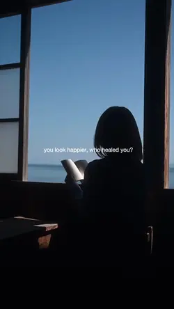 you look happier