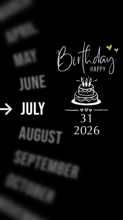 BDAY SISTER 31 JULY 