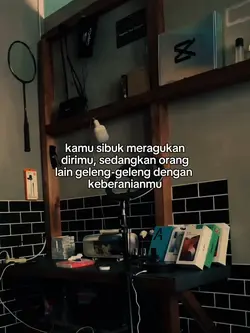 kamu sibuk meragukan