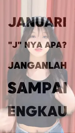 JJ Janganlah sampai