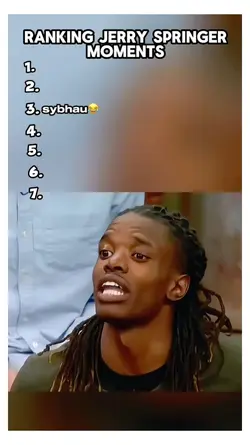 Jerry springer momen