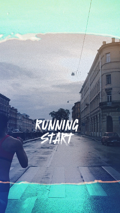 Running sport 