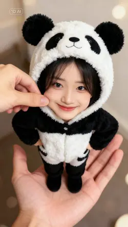 Chibi Cute Ai Panda 