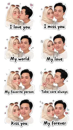 AI Couple Sticker