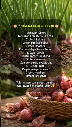 Manfaat bawang merah