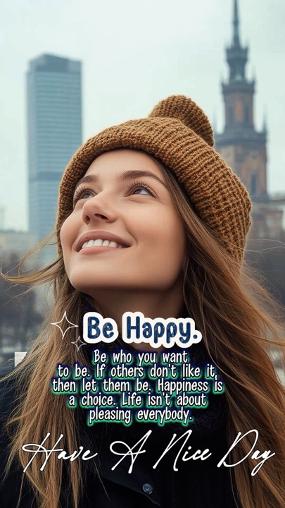 Seja feliz