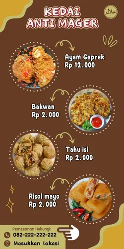 promosi menu jualan