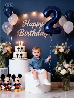 2nd birthday boy