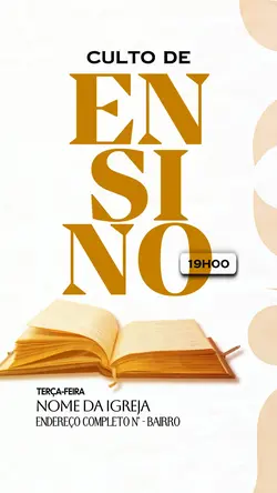 CULTO DE ENSINO