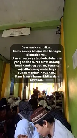 Tenang saja nak