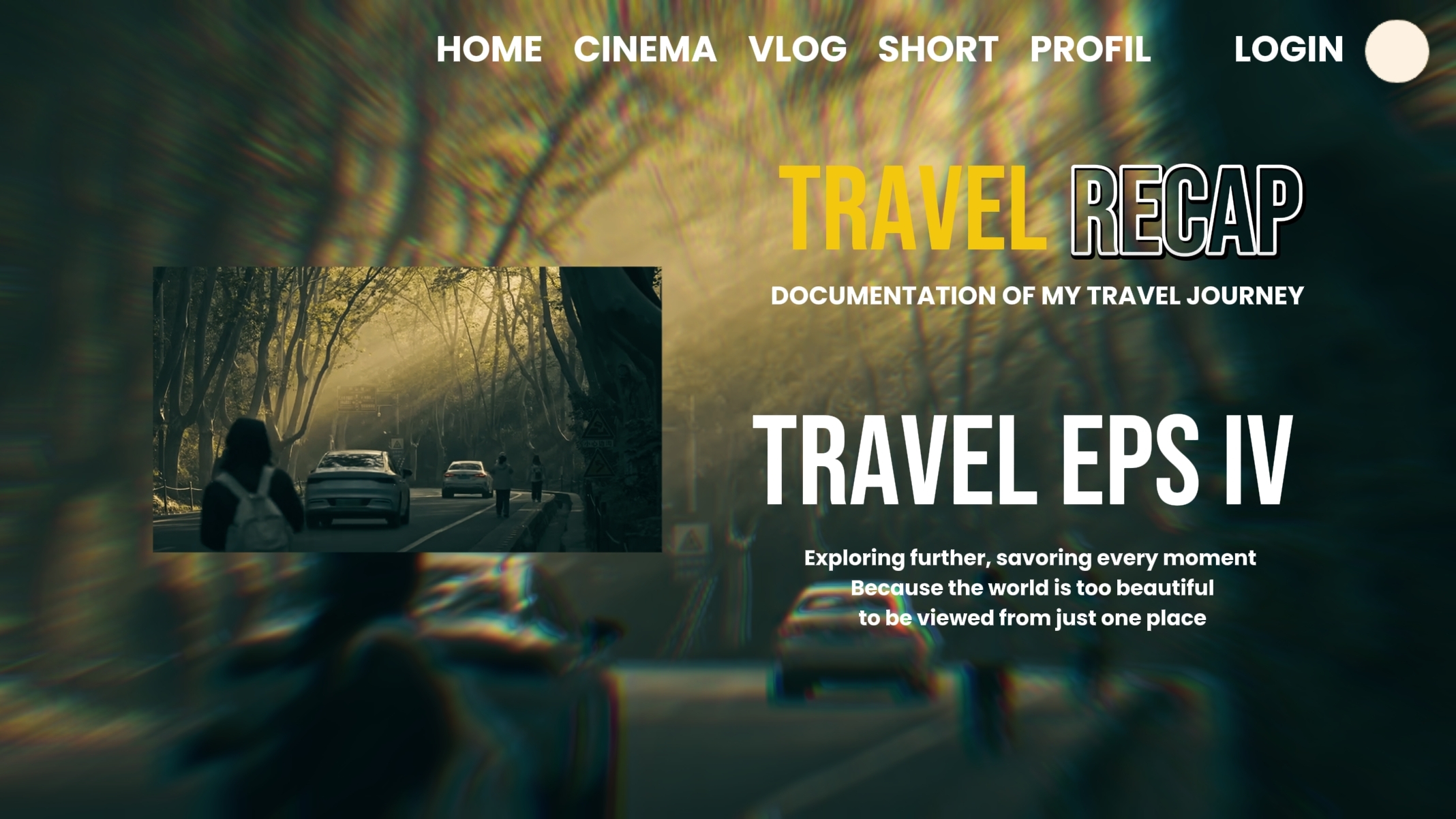Recapitulação de viagem cinemat