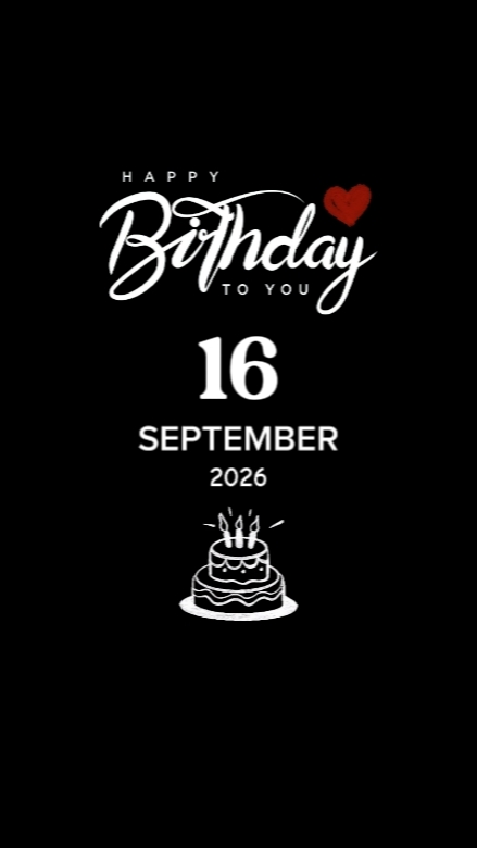 HBD HUSBAND 16 SEPTE