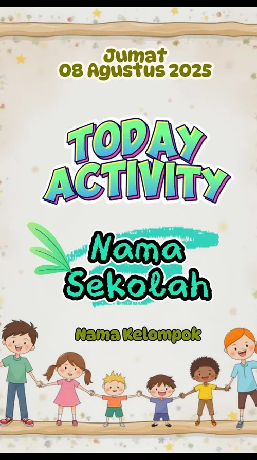 Aktivitas Hari Ini Anak-anak
