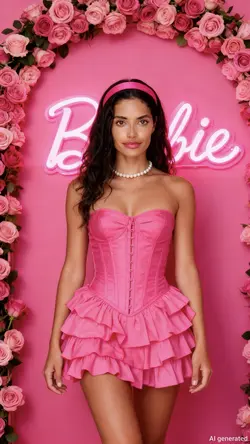 barbie inspired phot