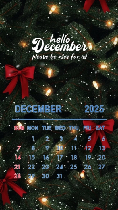 Hola diciembre de 2025