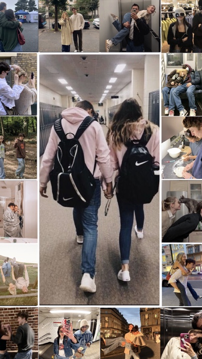 O momento do casal