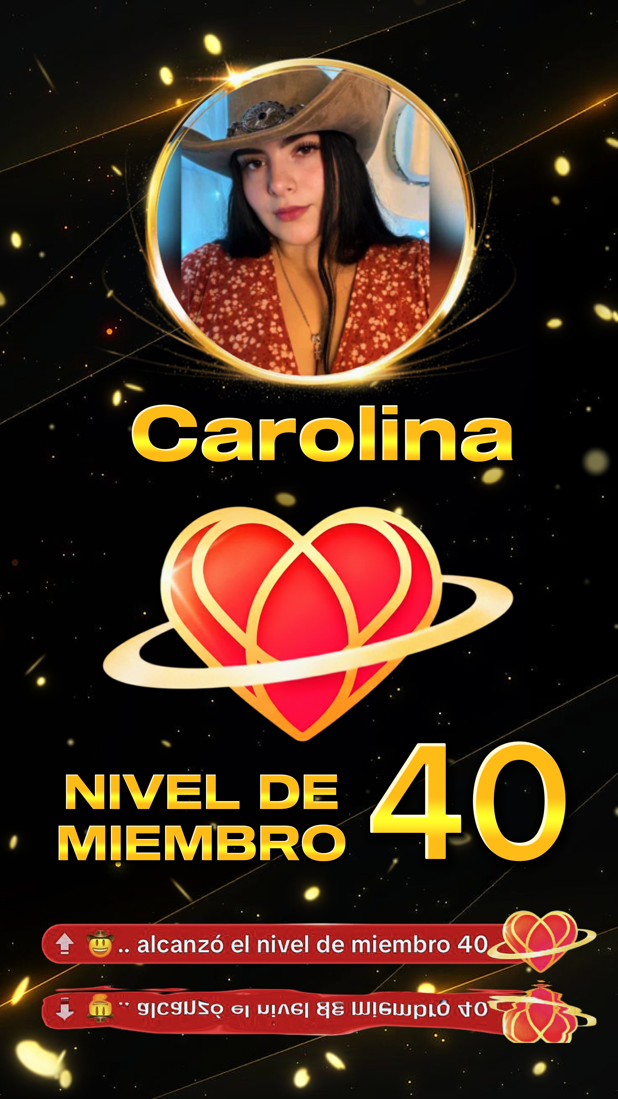 NÍVEL 40 DE MIEMBRO 
