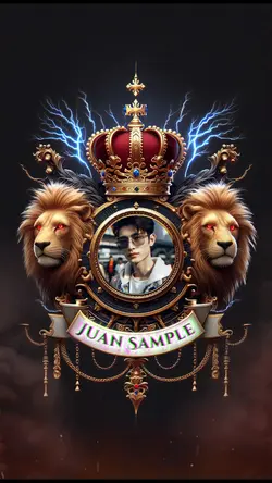 Lion Photo Frame 