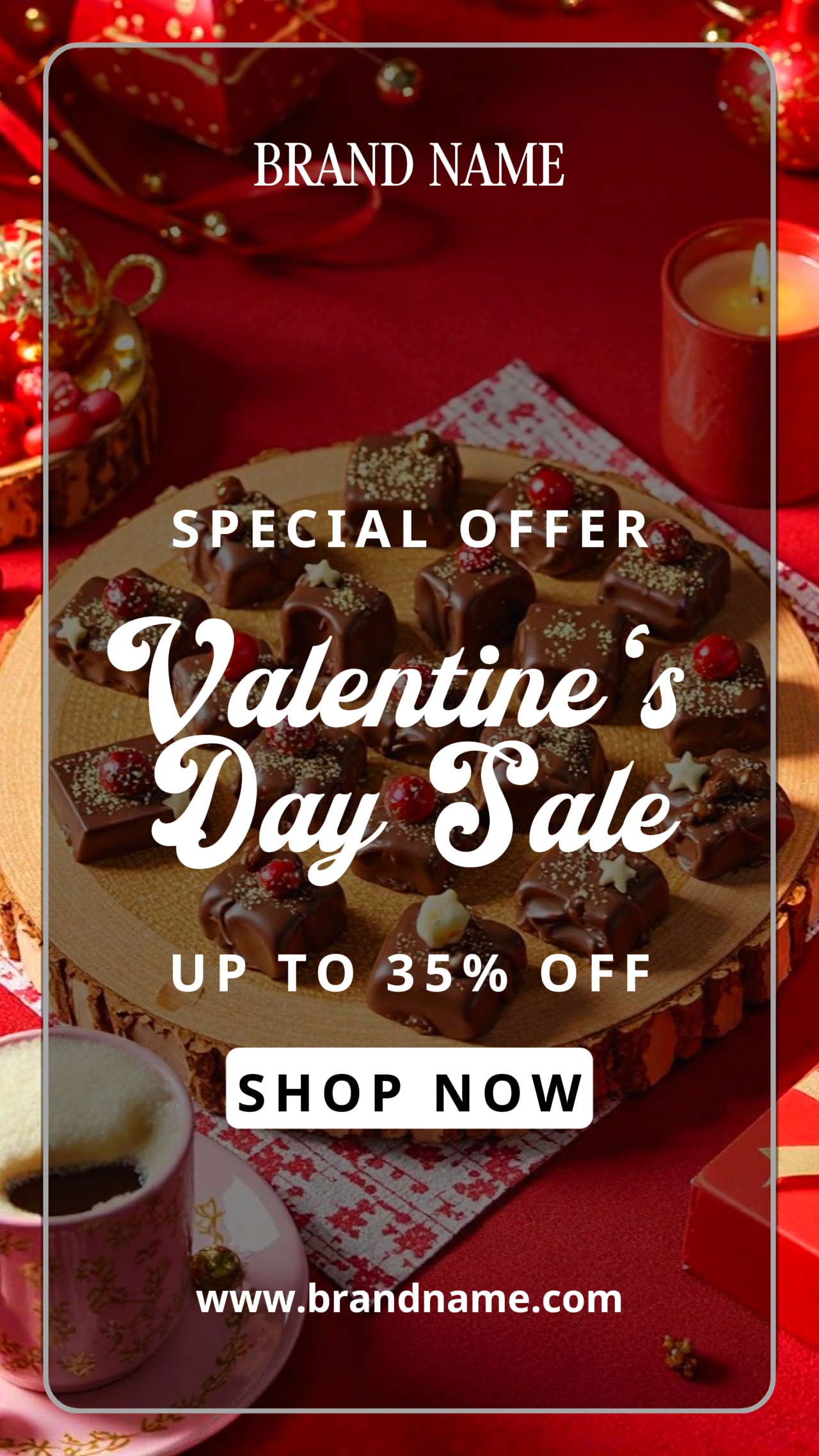 Venta del Día de San Valentín