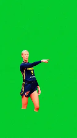 Sophie pointing