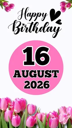 16 August birthday 