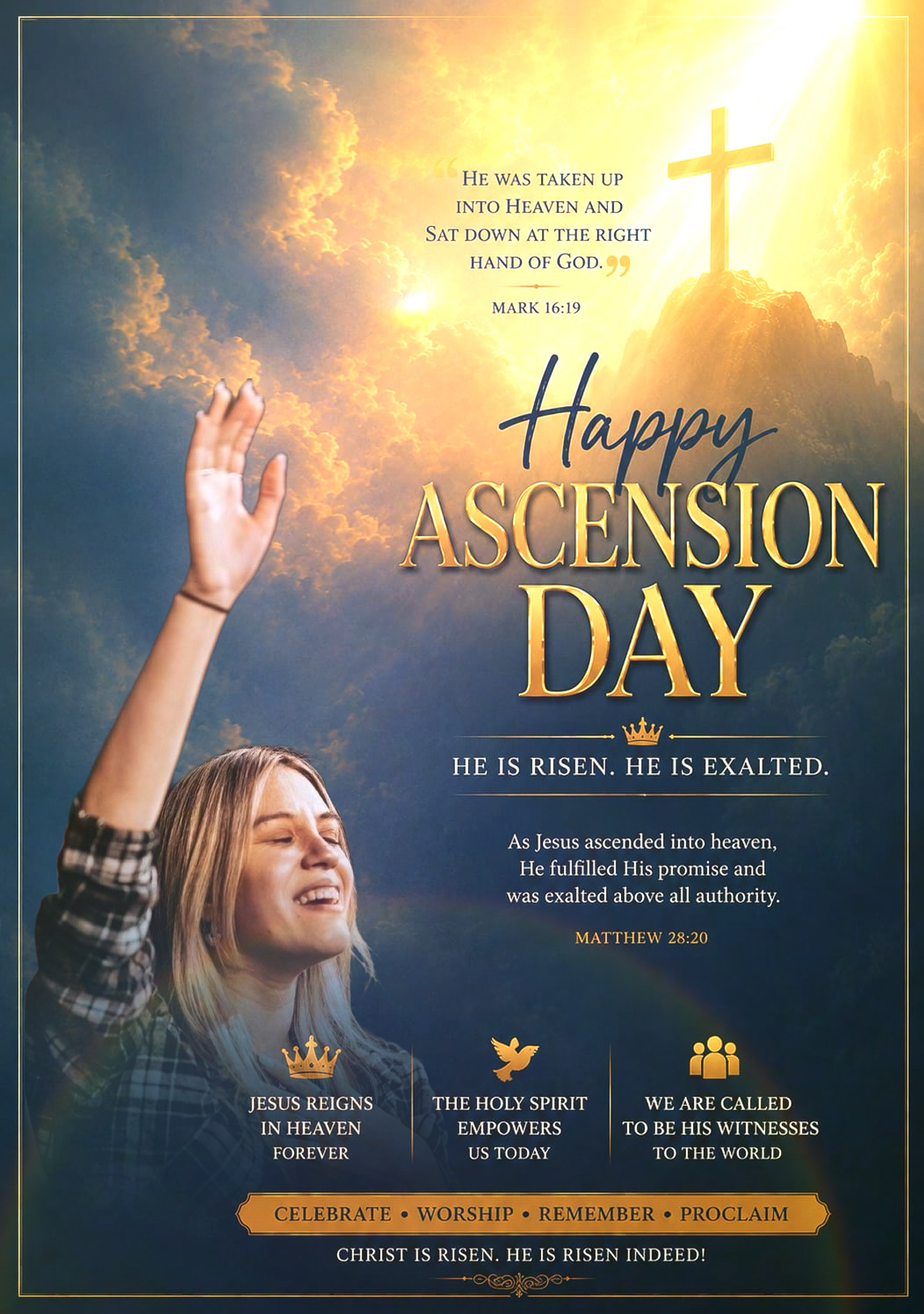 FELIZ DIA DA ASCENSÃO