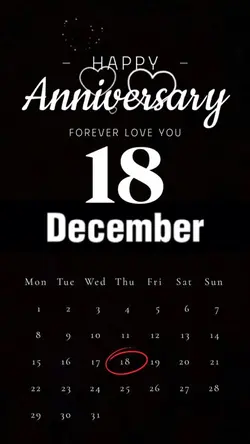 Anniv 18 December 