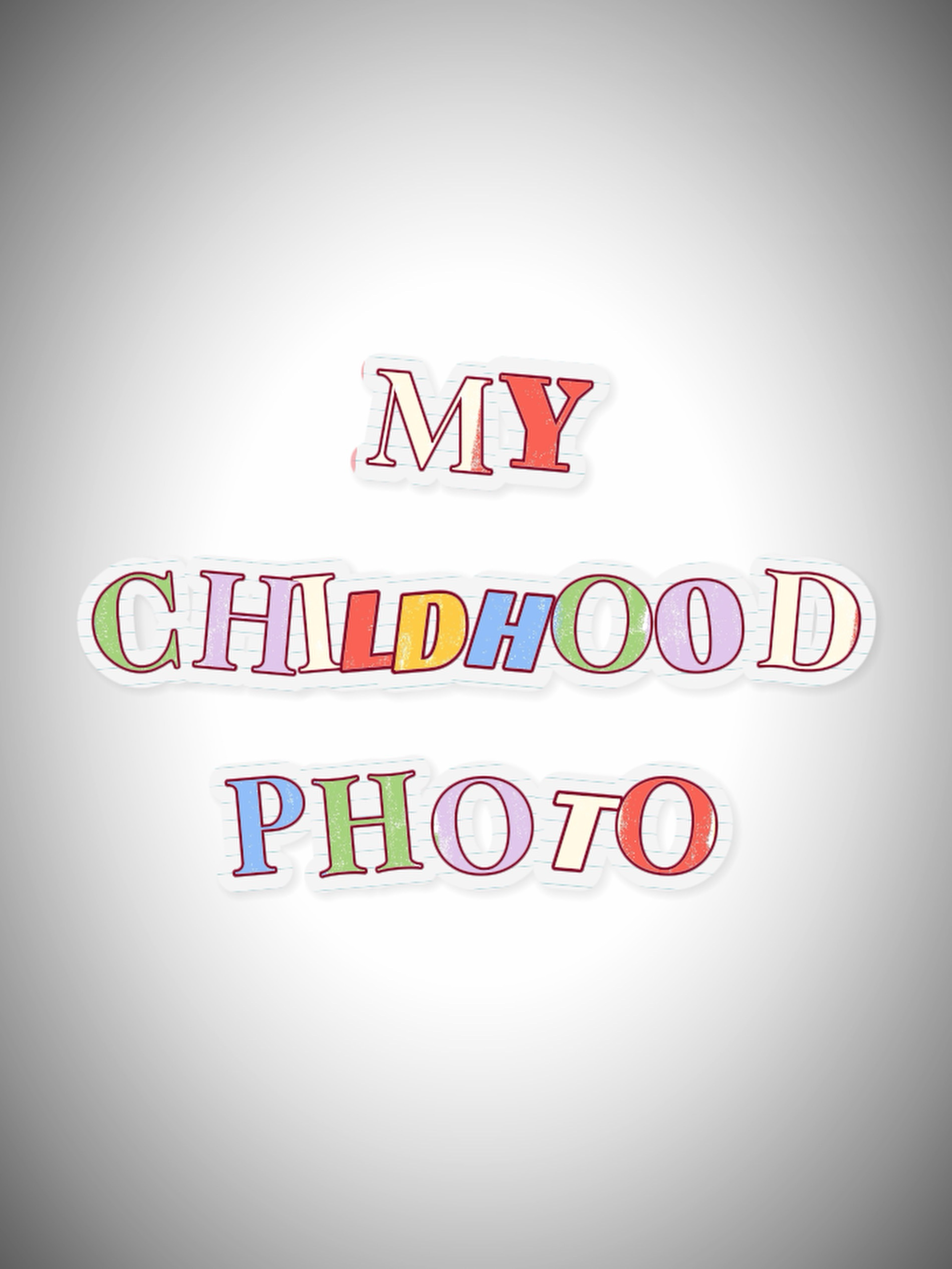 Mis fotos de la infancia
