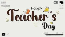 happy teacher's day