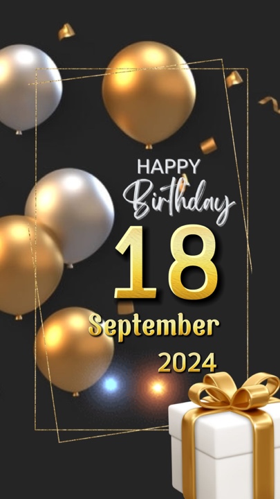 Birthday 18 Sept
