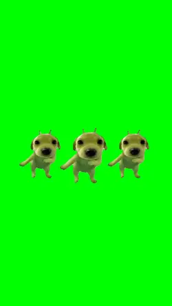 DANCING ALIENS DOGS