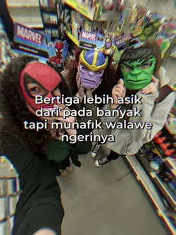 Bertiga lebih asik
