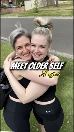 Meet my older self
