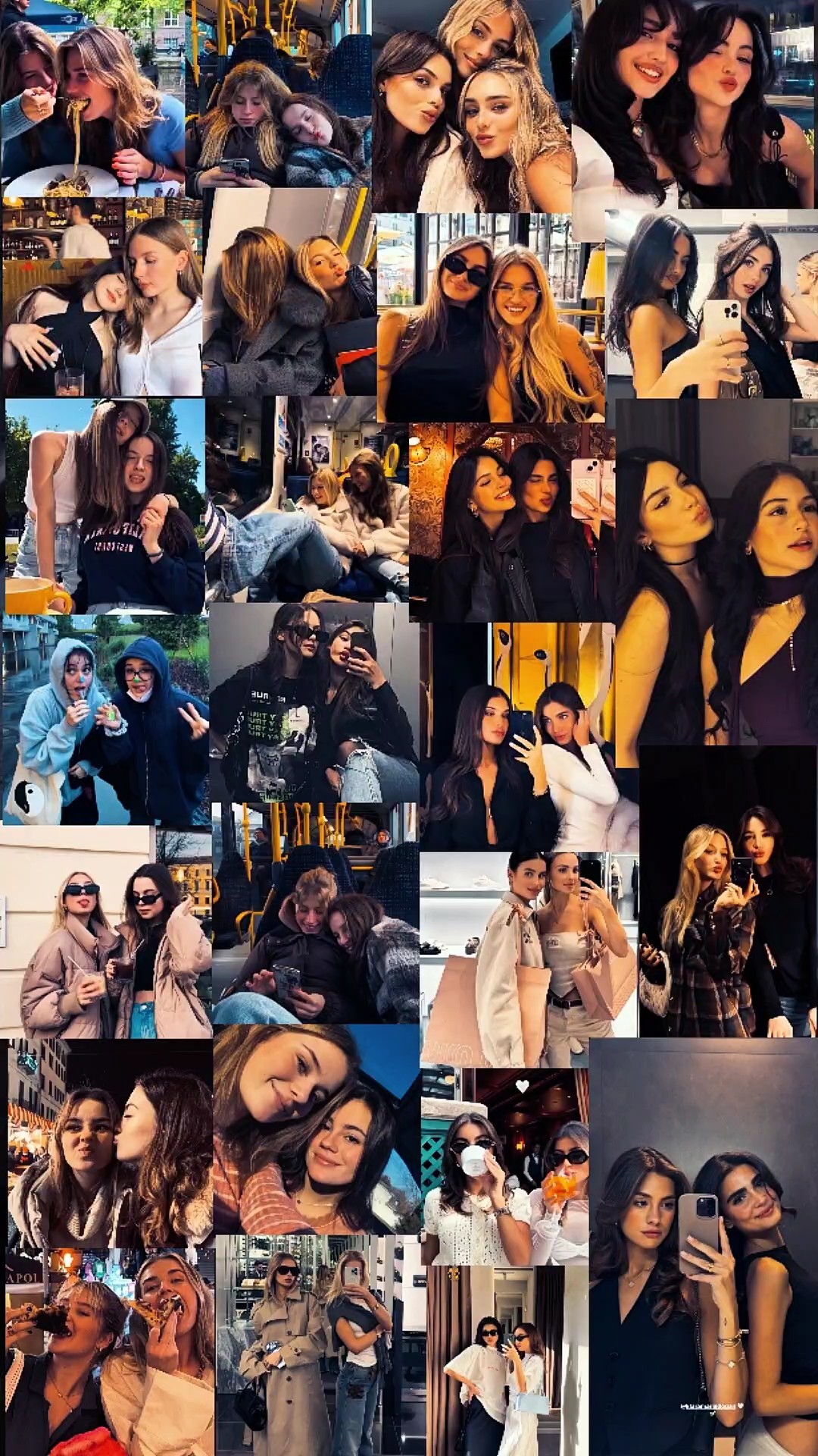 Collage in template