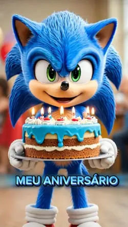 ANIVERSÁRIO DO SONIC