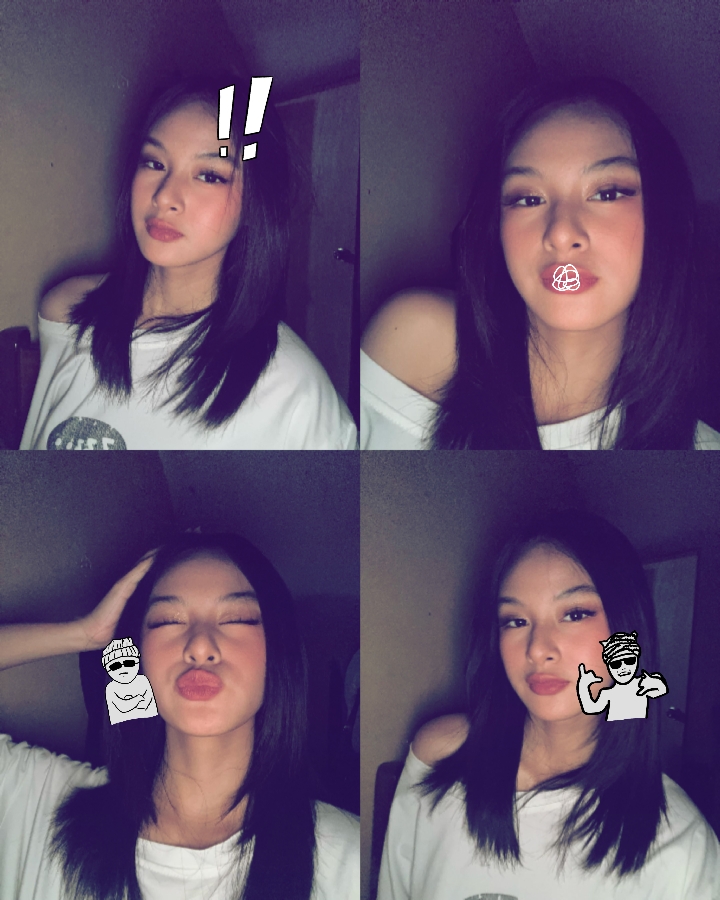 4 photos / autocollants 