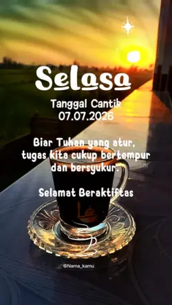 Selasa Tnggal Cantik