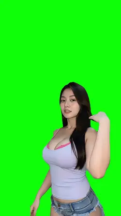 mentahan cewe joget